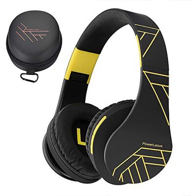 PowerLocus P2 – Auriculares Bluetooth inalambricos de Diadema Cascos Plegables, Casco Bluetooth con Sonido Estéreo Micro SD/TF, FM con micrófono y Audio Cable para iPhone/Samsung/iPad/Huawei/PC PowerLocus P2 – Auriculares Bluetooth inalambricos de Diadema Cascos Plegables, Casco Bluetooth con Sonido Estéreo Micro SD/TF, FM con micrófono y Audio Cable para iPhone/Samsung/iPad/Huawei/PC