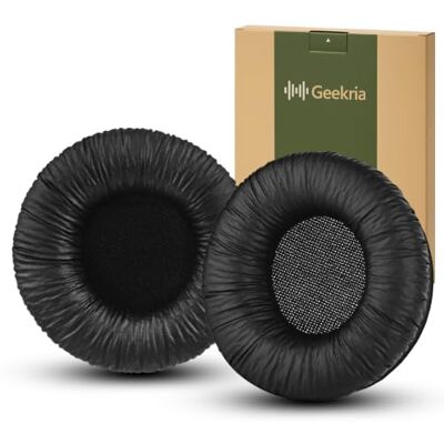 GEEKRIA QuickFit Almohadillas para Sennheiser PX200 PX100 PX200-II PX100-II PXC300 PXC150 PXC250 PC130 Auriculares Reemplazo de Almohadillas,Piezas de reparación de la Cubierta del Auricular(Negro) GEEKRIA QuickFit Almohadillas para Sennheiser PX200 PX100 PX200-II PX100-II PXC300 PXC150 PXC250 PC130 Auriculares Reemplazo de Almohadillas,Piezas de reparación de la Cubierta del Auricular(Negro)