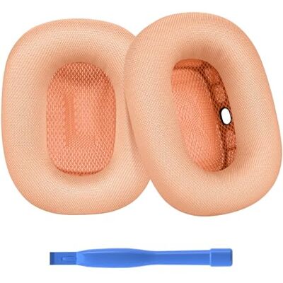 MMOBIEL Almohadillas de Repuesto para AirPods MAX Auriculares de Memory Foam y Mesh Fabric Almohadilla Auriculares Cascos Cojines – Naranja MMOBIEL Almohadillas de Repuesto para AirPods MAX Auriculares de Memory Foam y Mesh Fabric Almohadilla Auriculares Cascos Cojines – Naranja