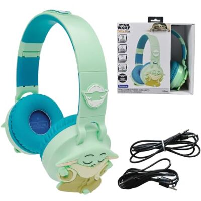 LEXIBOOK , Star Wars Grogu, Auriculares Bluetooth, LEXIBOOK , Star Wars Grogu, Auriculares Bluetooth,