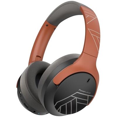 PowerLocus Auriculares Inalambricos Bluetooth, 60 Horas de Reproducción, 4 Modos de Sonido EQ, Cascos Inalámbricos Bluetooth con Micrófono Plegables, Hi-Fi Estéreo Sonido, Audifonos para Móviles/PC/TV PowerLocus Auriculares Inalambricos Bluetooth, 60 Horas de Reproducción, 4 Modos de Sonido EQ, Cascos Inalámbricos Bluetooth con Micrófono Plegables, Hi-Fi Estéreo Sonido, Audifonos para Móviles/PC/TV