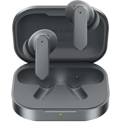 realme Buds Air 8 Auriculares Bluetooth, 55dB ANC Adaptativo y 58h Autonomía, Auriculares Inalámbricos con 11+6 Mm Controlador, Ear-by AI Asistente y AI Traductor, Audio Hi-Res LHDC 5.0, IP55, Gris realme Buds Air 8 Auriculares Bluetooth, 55dB ANC Adaptativo y 58h Autonomía, Auriculares Inalámbricos con 11+6 Mm Controlador, Ear-by AI Asistente y AI Traductor, Audio Hi-Res LHDC 5.0, IP55, Gris