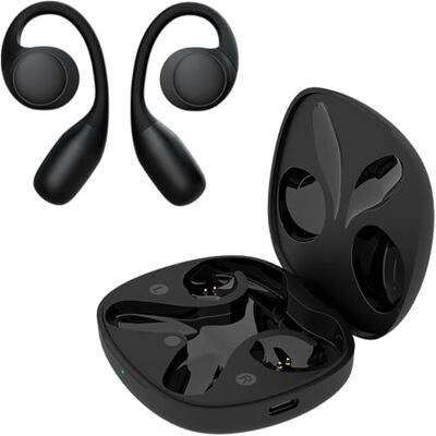 SPC Boost Pro Auriculares inalámbricos Bluetooth Open-Ear con ENC Cancelación Ruido 30h de batería Google Fast Pair Doble conexión IPX4 Control táctil y Asistente de Voz – Negro SPC Boost Pro Auriculares inalámbricos Bluetooth Open-Ear con ENC Cancelación Ruido 30h de batería Google Fast Pair Doble conexión IPX4 Control táctil y Asistente de Voz – Negro