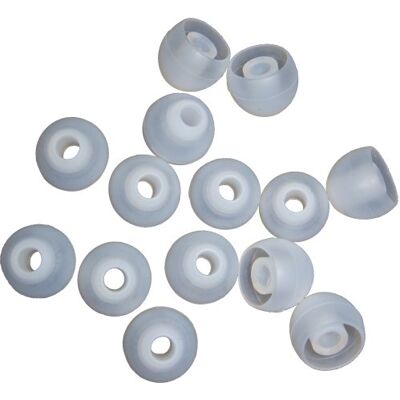 Xcessor Silicona Almohadillas de Repuesto 7 Pares (Juego de 14 Piezas). Grande, Transparente Xcessor Silicona Almohadillas de Repuesto 7 Pares (Juego de 14 Piezas). Grande, Transparente