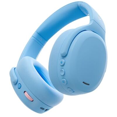 Skullcandy Crusher ANC 2 Cascos Inalámbricos Bluetooth Over-Ear, Multi-Sensory Bass, Cancelación Activa de Ruido, 60 Horas de Autonomía Azul Claro Skullcandy Crusher ANC 2 Cascos Inalámbricos Bluetooth Over-Ear, Multi-Sensory Bass, Cancelación Activa de Ruido, 60 Horas de Autonomía Azul Claro