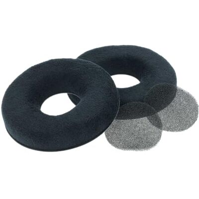 vhbw 2X Almohadillas oídos de Repuesto Compatible con AKG K141 K141M, K141 Studio, K121, K121S, K121 Studio auriculares, cascos negro, mate vhbw 2X Almohadillas oídos de Repuesto Compatible con AKG K141 K141M, K141 Studio, K121, K121S, K121 Studio auriculares, cascos negro, mate