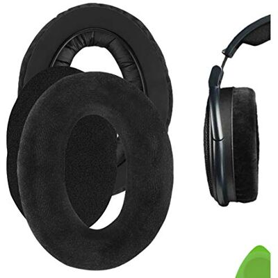 GEEKRIA Replacement Velvet Earpad for HD545, HD565, HD580, HD600, HD650 Headphone Velvet Ear Pad/Ear Cushion/Ear Cups/Ear Cover/Earpads Repair Parts GEEKRIA Replacement Velvet Earpad for HD545, HD565, HD580, HD600, HD650 Headphone Velvet Ear Pad/Ear Cushion/Ear Cups/Ear Cover/Earpads Repair Parts