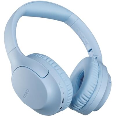 TOZO HA1 Cascos Inalámbricos Bluetooth 5.4, Sonido Premium y Uso cómodo 70H batería, ENC llamadas nítidas, modo juego 78ms baja latencia, ORIGX 2.0 acústico, 32 EQs en app, plegable y ligero, USB-C TOZO HA1 Cascos Inalámbricos Bluetooth 5.4, Sonido Premium y Uso cómodo 70H batería, ENC llamadas nítidas, modo juego 78ms baja latencia, ORIGX 2.0 acústico, 32 EQs en app, plegable y ligero, USB-C