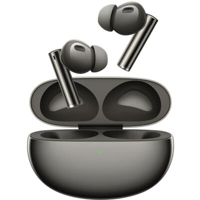 realme Auriculares True Wireless Air 6 Pro, Controladores dinámicos de 11 mm y Altavoz de Agudos de 6 mm, 40 Horas de Juego, 50 dB ANC, LHDC, cancelación Activa específica del Ruido, 55 ms Baja realme Auriculares True Wireless Air 6 Pro, Controladores dinámicos de 11 mm y Altavoz de Agudos de 6 mm, 40 Horas de Juego, 50 dB ANC, LHDC, cancelación Activa específica del Ruido, 55 ms Baja
