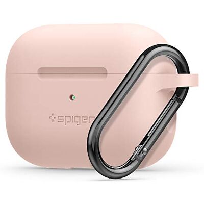 Spigen Bumper Compatible con AirPods Pro, Color Rosa, ASD00535 Spigen Bumper Compatible con AirPods Pro, Color Rosa, ASD00535