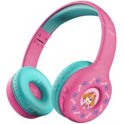 Trust Patrulla Canina Auriculares Inalambricos Niños 4-10 Años, Rosado Trust Patrulla Canina Auriculares Inalambricos Niños 4-10 Años, Rosado