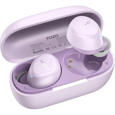 TOZO A1 Auriculares Inalámbricos Bluetooth, ideales para oídos pequeños TOZO A1 Auriculares Inalámbricos Bluetooth, ideales para oídos pequeños