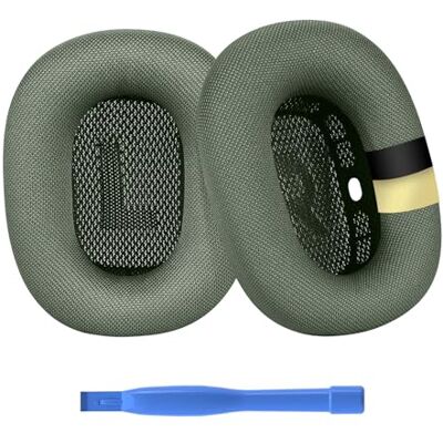 MMOBIEL Almohadillas de Repuesto para AirPods MAX Auriculares de Premium Memory Foam y Mesh Fabric Almohadilla Auriculares con Capa de Silicona Cascos Cojines – Verde MMOBIEL Almohadillas de Repuesto para AirPods MAX Auriculares de Premium Memory Foam y Mesh Fabric Almohadilla Auriculares con Capa de Silicona Cascos Cojines – Verde