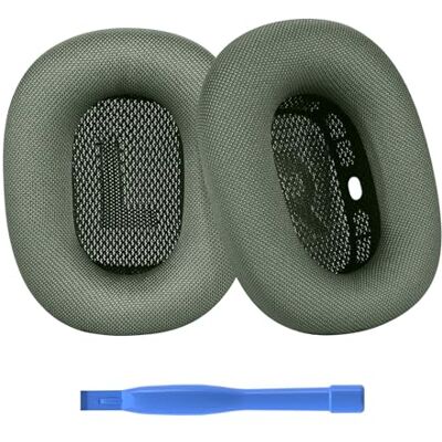 MMOBIEL Almohadillas de Repuesto para AirPods MAX Auriculares de Memory Foam y Mesh Fabric Almohadilla Auriculares Cascos Cojines – Verde MMOBIEL Almohadillas de Repuesto para AirPods MAX Auriculares de Memory Foam y Mesh Fabric Almohadilla Auriculares Cascos Cojines – Verde