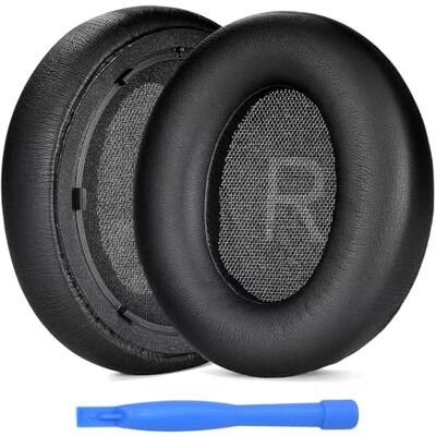 MMOBIEL Almohadillas de Repuesto para Anker Soundcore Space Q45 Headphone Auriculares de Protein PU Almohadilla Auriculares Cascos Cojines– Negro MMOBIEL Almohadillas de Repuesto para Anker Soundcore Space Q45 Headphone Auriculares de Protein PU Almohadilla Auriculares Cascos Cojines– Negro