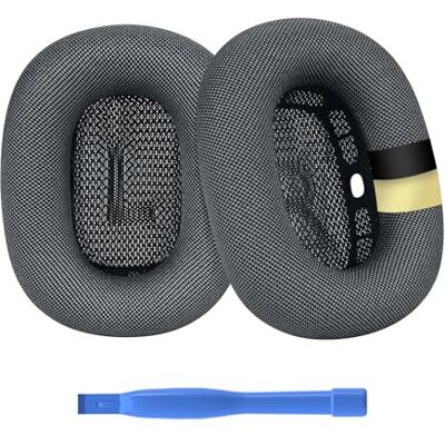 MMOBIEL Almohadillas de Repuesto para AirPods MAX Auriculares de Premium Memory Foam y Mesh Fabric Almohadilla Auriculares con Capa de Silicona Cascos Cojines – Medianoche MMOBIEL Almohadillas de Repuesto para AirPods MAX Auriculares de Premium Memory Foam y Mesh Fabric Almohadilla Auriculares con Capa de Silicona Cascos Cojines – Medianoche
