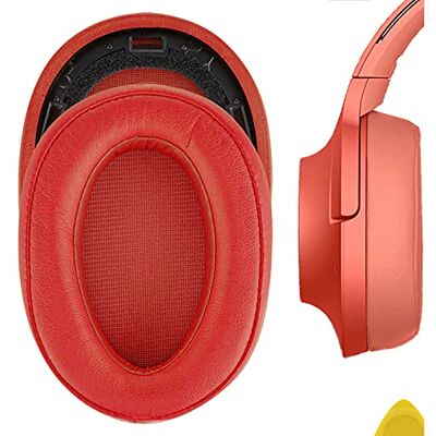 GEEKRIA Earpad Replacement for Sony MDR 100ABN WH H900N Headphone Replacement Ear Pad Earpads Ear Cushion Ear Cover Earpads Repair Parts (Red) GEEKRIA Earpad Replacement for Sony MDR 100ABN WH H900N Headphone Replacement Ear Pad Earpads Ear Cushion Ear Cover Earpads Repair Parts (Red)