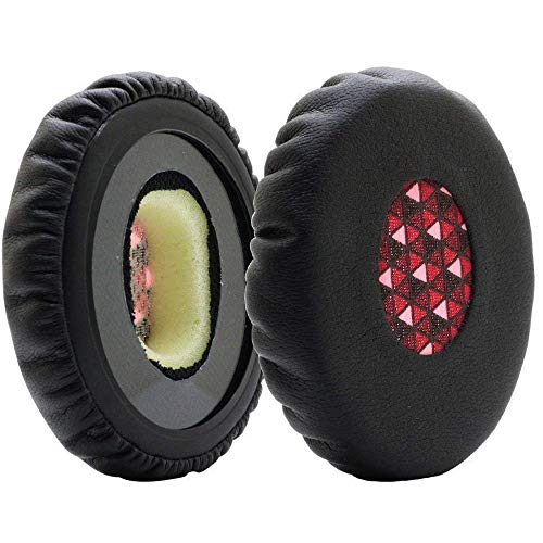 MMOBIEL Repuesto Almohadillas para Auriculares Compatible con Bose SoundLink, On-Ear, SoundTrue OE OE2 OE2i (Negro/Rojo)