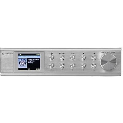 Soundmaster Radio por Internet Dab+ Radio Digital Reproductor de Red UPNP Bluetooth Radio bajo encimera de Cocina Radio bajo encimera Soundmaster Radio por Internet Dab+ Radio Digital Reproductor de Red UPNP Bluetooth Radio bajo encimera de Cocina Radio bajo encimera