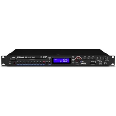 Tascam CD-400Udab Reproductor Multimedia con sintonizador y Receptor Bluetooth, Color Negro Tascam CD-400Udab Reproductor Multimedia con sintonizador y Receptor Bluetooth, Color Negro