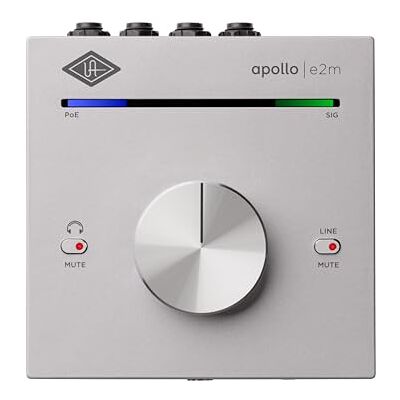 Universal Audio Apollo e2m - Sistema de monitoreo Dante en red Universal Audio Apollo e2m - Sistema de monitoreo Dante en red