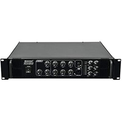 Omnitronic MPVZ-250.6 PA amplificador de mezcla Omnitronic MPVZ-250.6 PA amplificador de mezcla