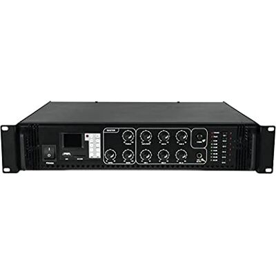 Omnitronic MPZ-061 036 650.6PA PA Amplificador mezclador Negro Omnitronic MPZ-061 036 650.6PA PA Amplificador mezclador Negro