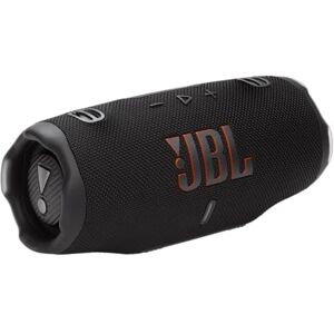 JBL Charge 6, Altavoz Bluetooth portátil inalámbrico, 28h de batería, Resistencia al Agua IP68, a Prueba de Polvo y caídas, Sonido Pro con AI Sound Boost, Compatible con Auracast, Negro JBL Charge 6, Altavoz Bluetooth portátil inalámbrico, 28h de batería, Resistencia al Agua IP68, a Prueba de Polvo y caídas, Sonido Pro con AI Sound Boost, Compatible con Auracast, Negro