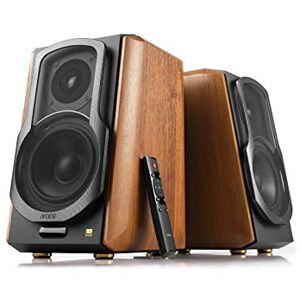 Edifier Altavoz MELARQT S1000MKII Audiophile Active Bookshelf 2.0 – Altavoz Bluetooth 5.0 de 120 W con aptX HD – Entrada óptica – Controlador de Campo cercano Alimentado con Altavoz de Clase D Amp Edifier Altavoz MELARQT S1000MKII Audiophile Active Bookshelf 2.0 – Altavoz Bluetooth 5.0 de 120 W con aptX HD – Entrada óptica – Controlador de Campo cercano Alimentado con Altavoz de Clase D Amp