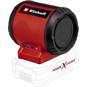 Einhell Altavoz con Batería TC-SR 18 Li BT-Solo Power X-Change (18 V, Volumen máx. 85 dB, 120 Hz-20 Khz, Bluetooth Versión 5.0, 10 m Alcance, conexión AUX/USB, sin Batería ni Cargador) Einhell Altavoz con Batería TC-SR 18 Li BT-Solo Power X-Change (18 V, Volumen máx. 85 dB, 120 Hz-20 Khz, Bluetooth Versión 5.0, 10 m Alcance, conexión AUX/USB, sin Batería ni Cargador)