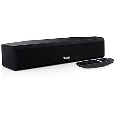 Teufel CINEBAR One Barra de Sonido Bluetooth para música Juegos Película PC Juego Consola Portátil Negro Teufel CINEBAR One Barra de Sonido Bluetooth para música Juegos Película PC Juego Consola Portátil Negro