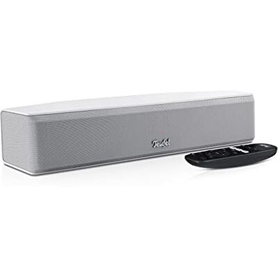 Teufel CINEBAR One Barra de Sonido Bluetooth para música Juegos Película PC Juego Consola Portátil Blanco Teufel CINEBAR One Barra de Sonido Bluetooth para música Juegos Película PC Juego Consola Portátil Blanco