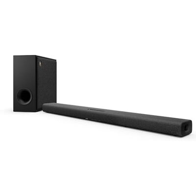 Yamaha True X Bar 50A Barra de Sonido – Sonido Surround Dolby Atmos, Alexa Integrada, Subwoofer Inalámbrico, Clear Voice, HDMI eARC, Bluetooth, AirPlay 2, Spotify Connect – Gris Carbón Yamaha True X Bar 50A Barra de Sonido – Sonido Surround Dolby Atmos, Alexa Integrada, Subwoofer Inalámbrico, Clear Voice, HDMI eARC, Bluetooth, AirPlay 2, Spotify Connect – Gris Carbón