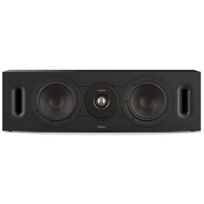 Dali SONIK Cinema Altavoz pasivo de cine en casa con canal envolvente, woofers dobles de cono de claridad SMC de 5.25 pulgadas, tweeter de cúpula suave de 1.1 pulgadas, ceniza negra Dali SONIK Cinema Altavoz pasivo de cine en casa con canal envolvente, woofers dobles de cono de claridad SMC de 5.25 pulgadas, tweeter de cúpula suave de 1.1 pulgadas, ceniza negra