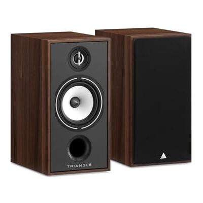 Triangle – Altavoz Biblioteca Hi-FI BOREA BR04 – Potencia admisible 110 W – Rendimiento 90 DB/W/m – Multivalente Música y Home-Cinema – 206 x 380 x 314 mm – Chataignier (par) Triangle – Altavoz Biblioteca Hi-FI BOREA BR04 – Potencia admisible 110 W – Rendimiento 90 DB/W/m – Multivalente Música y Home-Cinema – 206 x 380 x 314 mm – Chataignier (par)