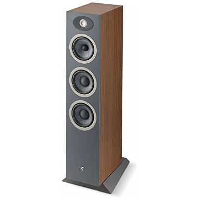 Focal-JMlab Theva No.2 Altavoz Delgado de pie de 3 vías con Controladores de Altavoz de 5 Pulgadas (Madera Oscura) Focal-JMlab Theva No.2 Altavoz Delgado de pie de 3 vías con Controladores de Altavoz de 5 Pulgadas (Madera Oscura)