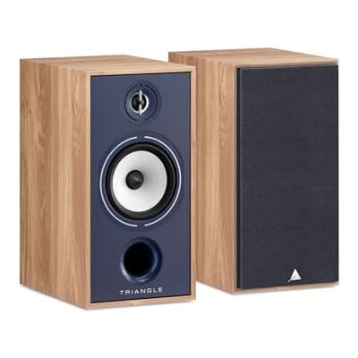 Triangle Hi-Fi Borea BR04 Altavoz de estantería Manejo de potencia 110 W Salida 91 dB/W/m Surround compatible para cine en casa 220 x 425 x 314 mm Azul (par) Triangle Hi-Fi Borea BR04 Altavoz de estantería Manejo de potencia 110 W Salida 91 dB/W/m Surround compatible para cine en casa 220 x 425 x 314 mm Azul (par)