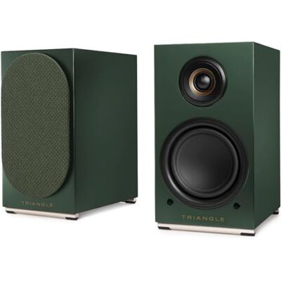 Triangle Altavoces Activos AIO Twin Altavoces de Estantería Wi-Fi & Bluetooth con Amplificador 2x50W Audio HD Entradas Phono/Plato + TV Óptica 165 x 304 x 235 mm Verde Inglés (Par) Triangle Altavoces Activos AIO Twin Altavoces de Estantería Wi-Fi & Bluetooth con Amplificador 2x50W Audio HD Entradas Phono/Plato + TV Óptica 165 x 304 x 235 mm Verde Inglés (Par)