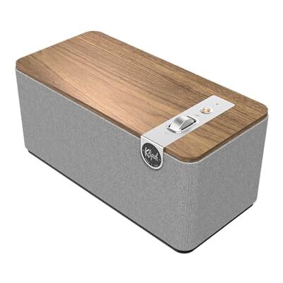 Klipsch El Sistema de Altavoces Bluetooth One Plus Premium con Dos Controladores de Rango Completo de 2.25 Pulgadas, woofer de 4.5 Pulgadas, Bluetooth 5.3 con hasta 40 pies de Distancia, Nogal Klipsch El Sistema de Altavoces Bluetooth One Plus Premium con Dos Controladores de Rango Completo de 2.25 Pulgadas, woofer de 4.5 Pulgadas, Bluetooth 5.3 con hasta 40 pies de Distancia, Nogal