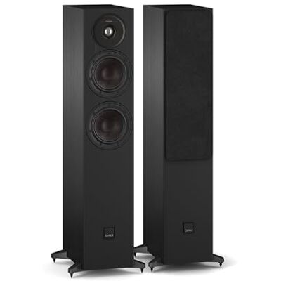 Dali SONIK 5 Slim altavoces pasivos de alta fidelidad de pie – Woofers de cono de claridad duales de 13,3 cm, tweeter de cúpula blanda de 2,8 cm, sistema de imán SMC, ceniza negra (par) Dali SONIK 5 Slim altavoces pasivos de alta fidelidad de pie – Woofers de cono de claridad duales de 13,3 cm, tweeter de cúpula blanda de 2,8 cm, sistema de imán SMC, ceniza negra (par)