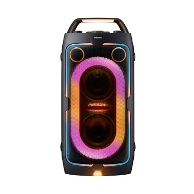 Samsung Torre de Sonido MX-ST40F/ZF Party Lights, 12h de autonomía, 160W, Waterproof, Certificado IPX4, Modo Jam Session, Sound Tower App Samsung Torre de Sonido MX-ST40F/ZF Party Lights, 12h de autonomía, 160W, Waterproof, Certificado IPX4, Modo Jam Session, Sound Tower App