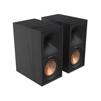 Klipsch R-60M Altavoces de estantería compactos y pasivos (1 par), Color Negro Klipsch R-60M Altavoces de estantería compactos y pasivos (1 par), Color Negro
