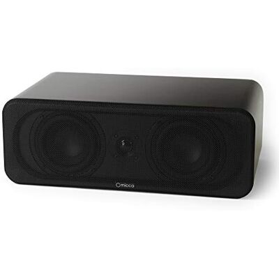 Micca RB42-C Altavoz de estantería de Canal Central Premium con woofers Dobles de 4 Pulgadas y Tweeter de Seda, diálogo más Claro para Sistemas de Sonido Envolvente de Cine en casa, Individual, Nogal Micca RB42-C Altavoz de estantería de Canal Central Premium con woofers Dobles de 4 Pulgadas y Tweeter de Seda, diálogo más Claro para Sistemas de Sonido Envolvente de Cine en casa, Individual, Nogal
