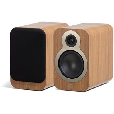 Q Acoustics 3020c Altavoces compactos para estantería – Par – Tipo de carcasa réflex de 2 vías, controlador de graves de 12.06 cm, tweeter de 0.9 pulgadas – Altavoces estéreo/pasivos para sistema de Q Acoustics 3020c Altavoces compactos para estantería – Par – Tipo de carcasa réflex de 2 vías, controlador de graves de 12.06 cm, tweeter de 0.9 pulgadas – Altavoces estéreo/pasivos para sistema de