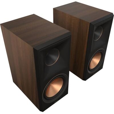 Klipsch Reference Premiere RP-600M II Par de Altavoces de estantería con bocina Tractrix híbrida de 90° x 90°, woofer cerametálico de 6.5 Pulgadas para Sonido dinámico de Cine en casa en Nogal Klipsch Reference Premiere RP-600M II Par de Altavoces de estantería con bocina Tractrix híbrida de 90° x 90°, woofer cerametálico de 6.5 Pulgadas para Sonido dinámico de Cine en casa en Nogal