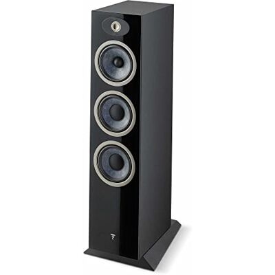 Focal-JMlab Theva No.3 Altavoz de pie (3 vías), Color Negro Focal-JMlab Theva No.3 Altavoz de pie (3 vías), Color Negro