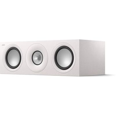 KEF Q6 Meta Altavoz Central/LCR pasivo HiFi, Blanco Satinado Música Televisión y Home Cinema Gaming Caja Cerrada tridireccional Transductor Uni-Q de 10 cm con Mat Dos LF de 16,5 cm KEF Q6 Meta Altavoz Central/LCR pasivo HiFi, Blanco Satinado Música Televisión y Home Cinema Gaming Caja Cerrada tridireccional Transductor Uni-Q de 10 cm con Mat Dos LF de 16,5 cm