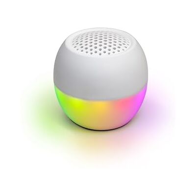 Boompods Tide Round Speaker Soundflare Blanco Boompods Tide Round Speaker Soundflare Blanco