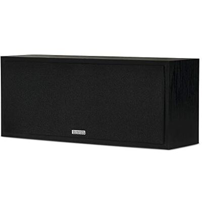 Acoustic Audio by Goldwood Acoustic Audio Altavoz Dual de Canal Central de 2 vías de 4 Pulgadas, 150 W, Acabado Ceniza Negra Acoustic Audio by Goldwood Acoustic Audio Altavoz Dual de Canal Central de 2 vías de 4 Pulgadas, 150 W, Acabado Ceniza Negra