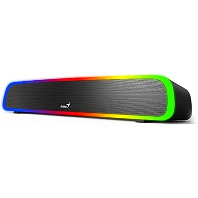 Genius SOUNDBAR 200BT Bluetooth 5.1RGB 4 vatios RMS Barra de Sonido Genius SOUNDBAR 200BT Bluetooth 5.1RGB 4 vatios RMS Barra de Sonido